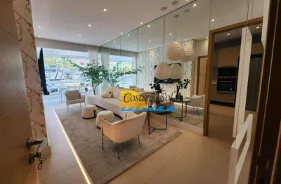 Apartamento com 3 dormitórios à venda, 112 m² por r$ 1.525.000,00 - josé menino - santos/sp