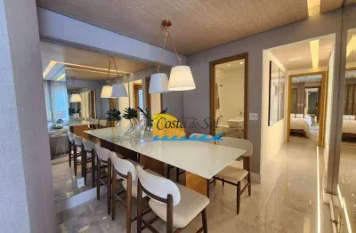 Apartamento com 2 dormitórios à venda, 99 m² por r$ 1.253.000,00 - gonzaga - santos/sp