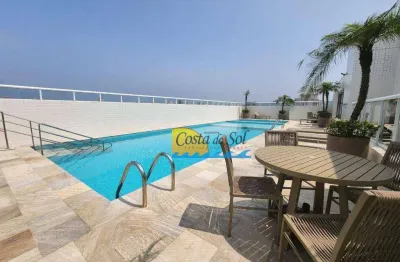 Apartamento com 2 dormitórios à venda, 69 m² por r$ 833.000,00 - boqueirão - santos/sp