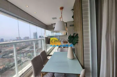 Apartamento com 3 dormitórios à venda, 116 m² por r$ 2.080.000,00 - gonzaga - santos/sp