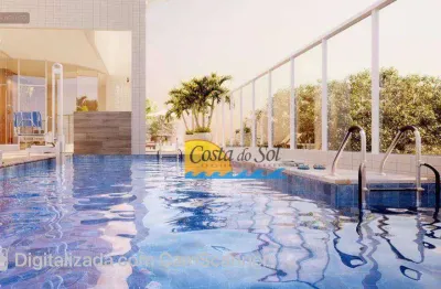 Apartamento com 3 dormitórios à venda, 126 m² por r$ 2.048.000,00 - ponta da praia - santos/sp