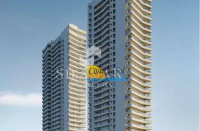 Apartamento com 3 dormitórios à venda, 224 m² por r$ 3.400.000,00 - gonzaga - santos/sp