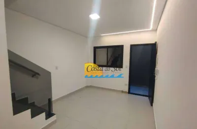 Casa com 2 dormitórios à venda, 49 m² por r$ 305.000,00 - mirim - praia grande/sp
