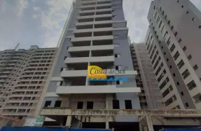 Apartamento com 1 dormitório à venda, 50 m² por r$ 370.000,00 - caiçara - praia grande/sp
