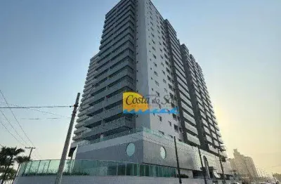 Apartamento com 3 dormitórios à venda, 112 m² por r$ 890.000,00 - vila caiçara - praia grande/sp