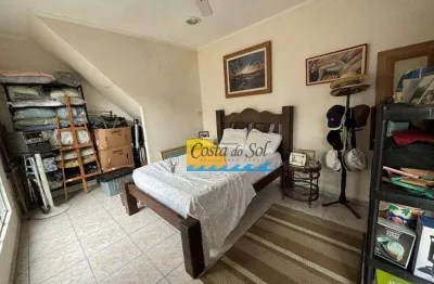 Sobrado com 2 dormitórios à venda, 350 m² por r$ 880.000,00 - vila matias - santos/sp
