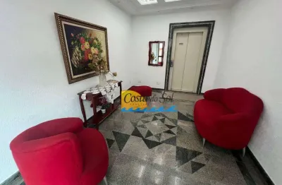 Cobertura com 3 dormitórios à venda, 380 m² por r$ 3.000.000 - vila matias - santos/sp