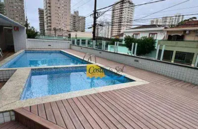 Apartamento alto padrão com 3 dormitórios à venda, 113 m² por r$ 790.000 - aviação - praia grande/sp