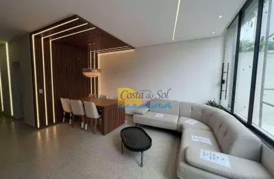 Casa com 3 dormitórios à venda, 300 m² por r$ 1.480.000,00 - aviação - praia grande/sp