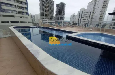 Apartamento com 1 dormitório à venda, 50 m² por r$ 385.000,00 - boqueirão - praia grande/sp