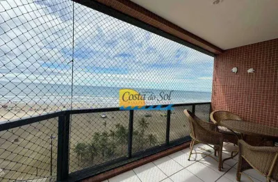 Apartamento com 3 dormitórios à venda, 134 m² por r$ 850.000,00 - vila guilhermina - praia grande/sp