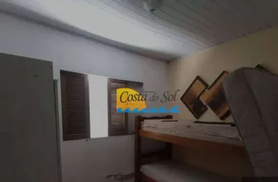 Casa com 2 dormitórios à venda, 50 m² por r$ 225.000 - balneário itaguaí - mongaguá/sp