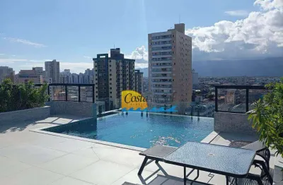 Apartamento com 2 dormitórios à venda, 61 m² por r$ 514.000 - tupi - praia grande/sp