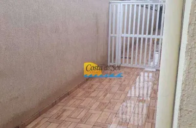 Casa com 2 dormitórios à venda por r$ 215.000,00 - samambaia - praia grande/sp