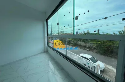 Casa com 2 dormitórios à venda, 88 m² por r$ 420.000,00 - caiçara - praia grande/sp