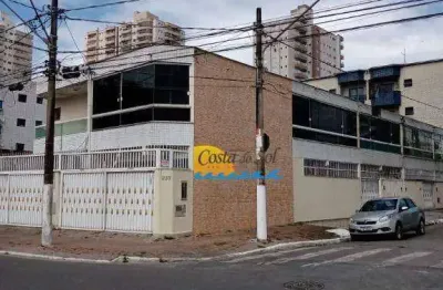 Sobrado com 3 dormitórios à venda, 123 m² por r$ 615.000,00 - aviação - praia grande/sp