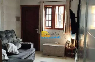 Sobrado com 2 dormitórios à venda, 76 m² por r$ 318.000,00 - vila atlântica - mongaguá/sp