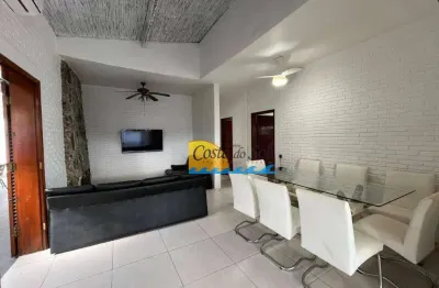 Casa com 3 dormitórios à venda, 270 m² por r$ 850.000,00 - balneário praia do pernambuco - guarujá/sp