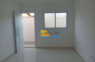 Casa com 2 dormitórios à venda por R$ 350.000,00 - Tude Bastos (Sítio do Campo) - Praia Grande/SP