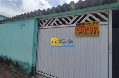 Casa com 2 dormitórios à venda, 242 m² por r$ 300.000,00 - mirim - praia grande/sp