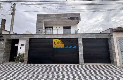 Casa com 2 dormitórios à venda, 51 m² por r$ 320.000,00 - vila guilhermina - praia grande/sp