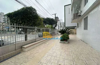 Kitnet com 1 dormitório à venda, 32 m² por r$ 220.000,00 - vila guilhermina - praia grande/sp