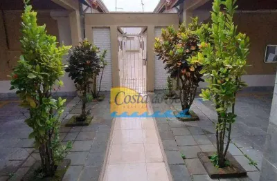 Casa com 1 dormitório para alugar, 54 m² por r$ 1.500,00/mês - vila guilhermina - praia grande/sp