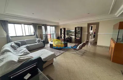 Apartamento com 4 dormitórios à venda, 350 m² por r$ 5.500.000,00 - boqueirão - praia grande/sp