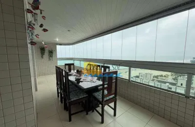Apartamento com 4 dormitórios à venda, 131 m² por r$ 1.500.000,00 - vila guilhermina - praia grande/sp