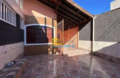 Casa com 2 dormitórios para alugar, 70 m² por r$ 3.000,00/mês - vila guilhermina - praia grande/sp