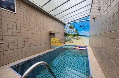 Casa com 3 dormitórios à venda, 380 m² por r$ 800.000,00 - vilamar - praia grande/sp