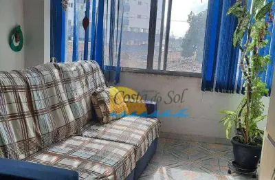 Apartamento com 1 dormitório à venda, 75 m² por r$ 275.600,00 - mirim - praia grande/sp