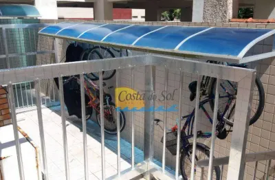 Apartamento com 4 dormitórios à venda, 50 m² por r$ 371.000,00 - vila guilhermina - praia grande/sp