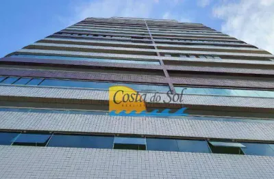 Cobertura com 3 dormitórios à venda, 229 m² por r$ 1.600.000,00 - vila guilhermina - praia grande/sp