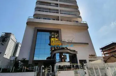 Apartamento com 2 dormitórios à venda, 86 m² por r$ 600.000,00 - canto do forte - praia grande/sp