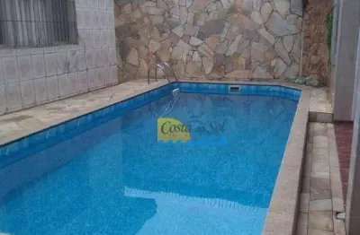 Casa com 2 dormitórios à venda, 270 m² por r$ 750.000,00 - mirim - praia grande/sp