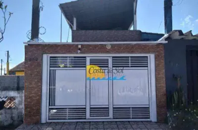 Sobrado à venda, 125 m² por r$ 320.000,00 - agenor de campos - mongaguá/sp