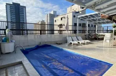 Cobertura com 2 dormitórios à venda, 189 m² por r$ 650.000,00 - tupi - praia grande/sp