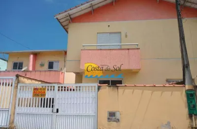 Sobrado com 2 dormitórios para alugar, 60 m² por r$ 2.500,00/mês - jardim alice - praia grande/sp