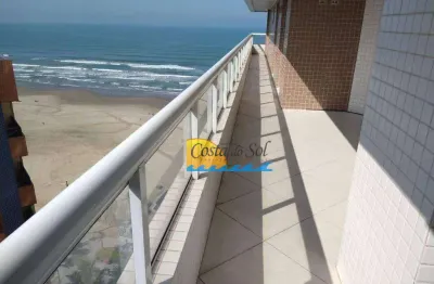 Apartamento com 3 dormitórios à venda, 173 m² por r$ 1.494.000,00 - aviação - praia grande/sp