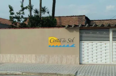 Casa com 3 dormitórios à venda, 135 m² por r$ 600.000,00 - maracanã - praia grande/sp