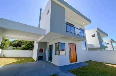 Casa com 3 quartos à venda na jose laguna, 8192, ibiraquera, imbituba, 130 m2 por r$ 620.000