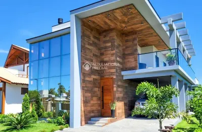 Casa em condomínio fechado com 4 quartos à venda na geral do ouvidor, 1850, campo duna, garopaba, 300 m2 por r$ 2.950.000