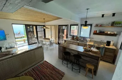Casa em condomínio fechado com 6 quartos à venda na geral do rosa, 1285, grama, garopaba, 221 m2 por r$ 2.100.000