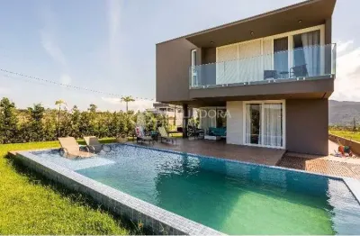 Casa em condomínio fechado com 5 quartos à venda na garopaba internacional, 350, centro, garopaba, 460 m2 por r$ 4.310.000