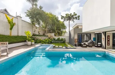 Casa em condomínio fechado com 4 quartos à venda na rua ângelo domingos durigan, 1240, santa felicidade, curitiba, 396 m2 por r$ 5.900.000