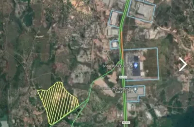 Terreno para venda tem 441000 metros quadrados em parafuso - camaçari - ba
