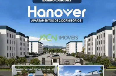 Lançamento residencial hanover - apartamentos de 2 dormitórios em canudos