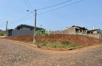 Terreno com 357,50m², em esquina, no bairro bela vista, estância velha