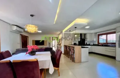 Linda residência de 4 dormitórios, com 207,51m², rincão - novo hamburgo